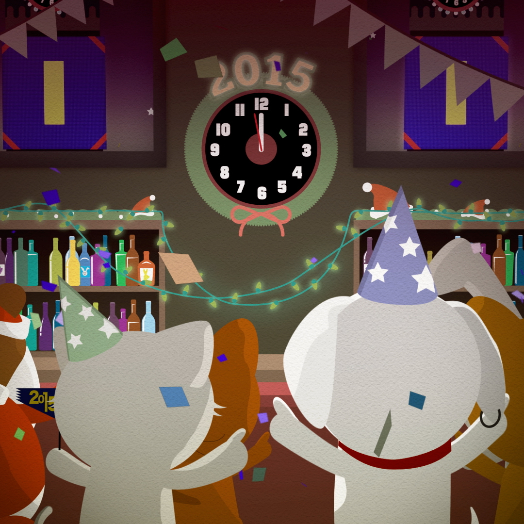 Santa Paws & Santa Claws – Countdown at a mountain lodge