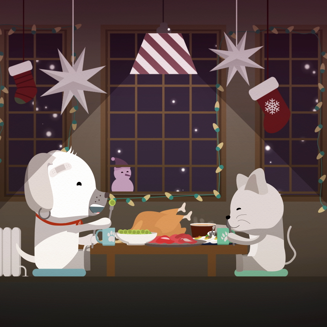 Santa Paws & Santa Claws – Romatic dinner