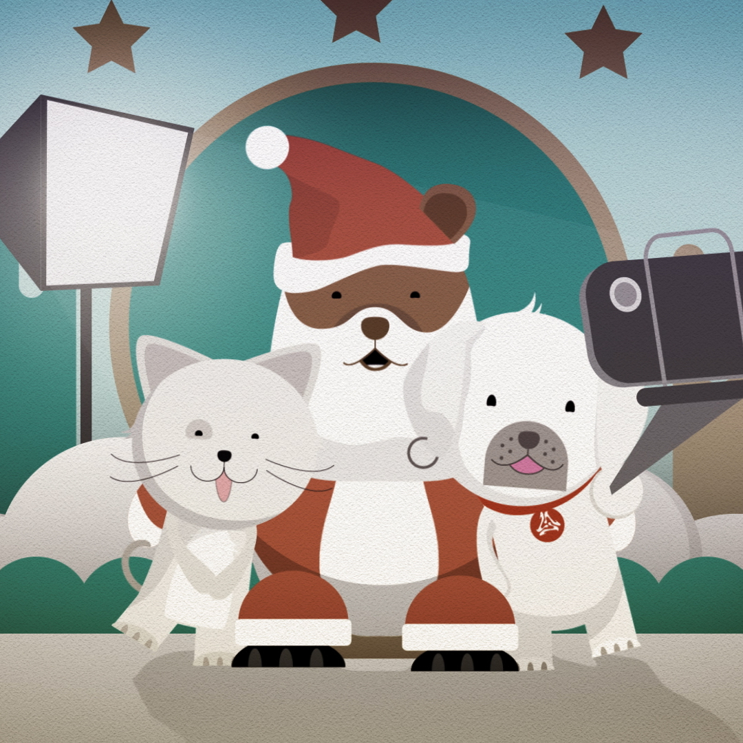 Santa Paws & Santa Claws – Picture with Santa
